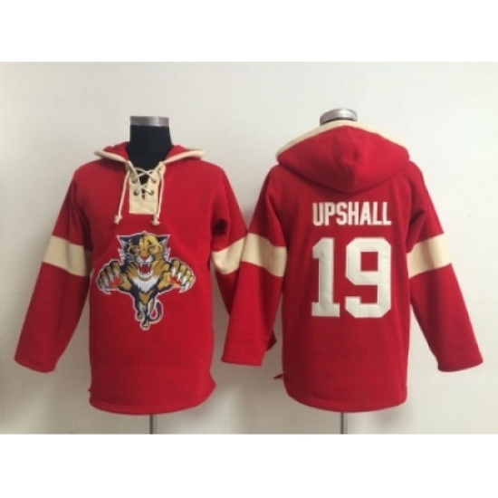 NHL Florida Panthers #19 Scottie Upshall Red jerseys(pullover hooded sweatshirt) NHL Florida Panthers #19 Scottie Upshall Red jerseys(pullover hooded sweatshirt)