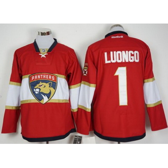 Panthers #1 Roberto Luongo Red New Stitched NHL Jersey Panthers #1 Roberto Luongo Red New Stitched NHL Jersey