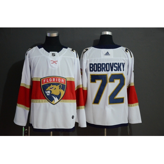 Panthers 72 Sergei Bobrovsky White Adidas Jersey Panthers 72 Sergei Bobrovsky White Adidas Jersey