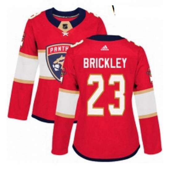 Womens Adidas Florida Panthers 23 Connor Brickley Premier Red Home NHL Jersey Womens Adidas Florida Panthers 23 Connor Brickley Premier Red Home NHL Jersey