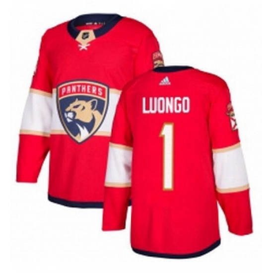 Youth Adidas Florida Panthers 1 Roberto Luongo Premier Red Home NHL Jersey Youth Adidas Florida Panthers 1 Roberto Luongo Premier Red Home NHL Jersey