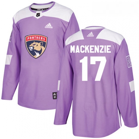Youth Adidas Florida Panthers 17 Derek MacKenzie Authentic Purple Fights Cancer Practice NHL Jersey Youth Adidas Florida Panthers 17 Derek MacKenzie Authentic Purple Fights Cancer Practice NHL Jersey