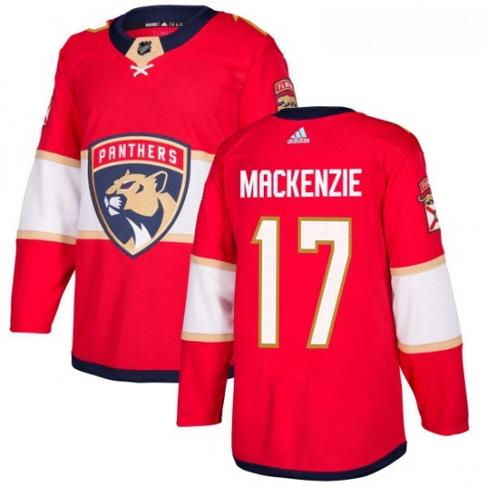 Youth Adidas Florida Panthers 17 Derek MacKenzie Authentic Red Home NHL Jersey Youth Adidas Florida Panthers 17 Derek MacKenzie Authentic Red Home NHL Jersey