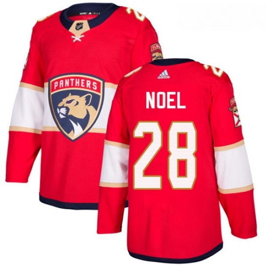 Youth Adidas Florida Panthers 28 Serron Noel Authentic Red Home NHL Jersey Youth Adidas Florida Panthers 28 Serron Noel Authentic Red Home NHL Jersey