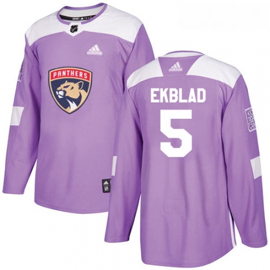 Youth Adidas Florida Panthers 5 Aaron Ekblad Authentic Purple Fights Cancer Practice NHL Jersey Youth Adidas Florida Panthers 5 Aaron Ekblad Authentic Purple Fights Cancer Practice NHL Jersey