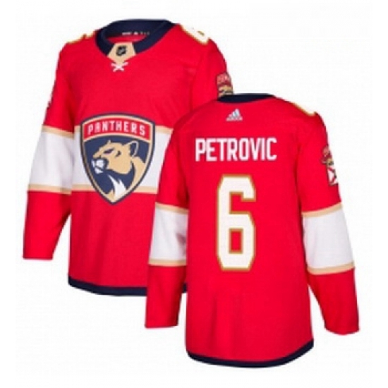 Youth Adidas Florida Panthers 6 Alex Petrovic Authentic Red Home NHL Jersey Youth Adidas Florida Panthers 6 Alex Petrovic Authentic Red Home NHL Jersey