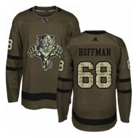 Youth Adidas Florida Panthers 68 Mike Hoffman Authentic Green Salute to Service NHL Jersey Youth Adidas Florida Panthers 68 Mike Hoffman Authentic Green Salute to Service NHL Jersey