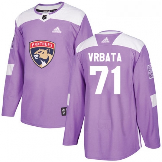 Youth Adidas Florida Panthers 71 Radim Vrbata Authentic Purple Fights Cancer Practice NHL Jersey Youth Adidas Florida Panthers 71 Radim Vrbata Authentic Purple Fights Cancer Practice NHL Jersey