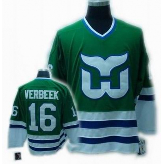 CCM Hartford Whalers jersey #16 VERBEEK jersey CCM Hartford Whalers jersey #16 VERBEEK jersey