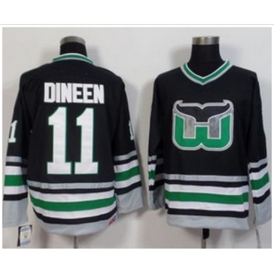 Hartford Whalers #11 Kevin Dineen Black CCM Throwback Stitched NHL Jersey Hartford Whalers #11 Kevin Dineen Black CCM Throwback Stitched NHL Jersey