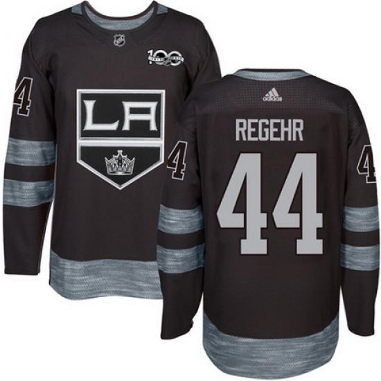 Kings #44 Robyn Regehr Black 1917 2017 100th Anniversary Stitched NHL Jersey Kings #44 Robyn Regehr Black 1917 2017 100th Anniversary Stitched NHL Jersey