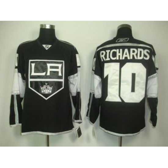 Los Angeles Kings 10# Mike Richards black jersey Los Angeles Kings 10# Mike Richards black jersey