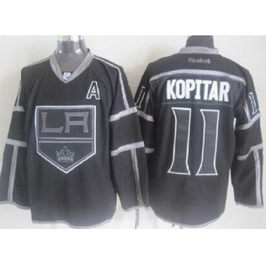 Los Angeles Kings #11 Anze Kopitar Black ICE Fashion NHL Jerseys Los Angeles Kings #11 Anze Kopitar Black ICE Fashion NHL Jerseys