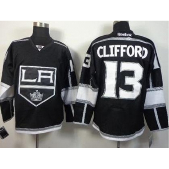 Los Angeles Kings #13 Kyle Clifford Black Home Stitched NHL Jersey Los Angeles Kings #13 Kyle Clifford Black Home Stitched NHL Jersey