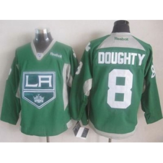 Los Angeles Kings #8 Drew Doughty Green Practice Stitched NHL Jersey Los Angeles Kings #8 Drew Doughty Green Practice Stitched NHL Jersey