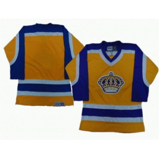 Los Angeles Kings Blank yellow purple jersey Los Angeles Kings Blank yellow purple jersey