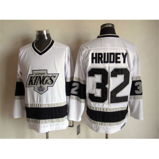 Men Adidas Los Angeles Kings 32 Kelly Hrudey Authentic White Home NHL Jersey Men Adidas Los Angeles Kings 32 Kelly Hrudey Authentic White Home NHL Jersey