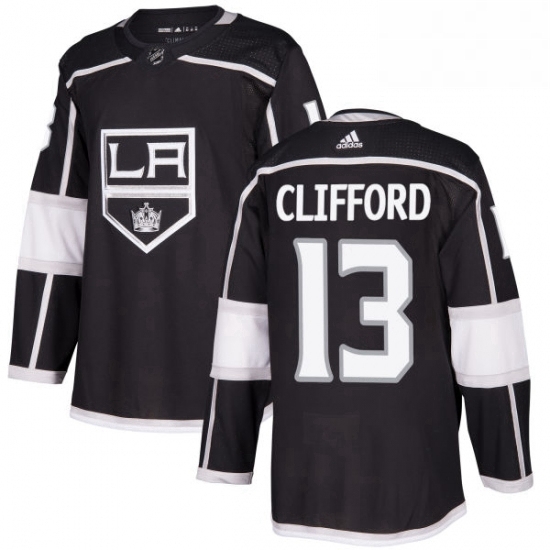 Mens Adidas Los Angeles Kings 13 Kyle Clifford Premier Black Home NHL Jersey Mens Adidas Los Angeles Kings 13 Kyle Clifford Premier Black Home NHL Jersey