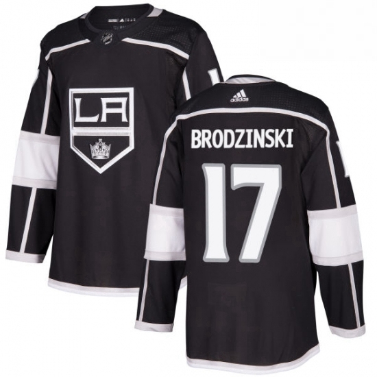 Mens Adidas Los Angeles Kings 17 Jonny Brodzinski Authentic Black Home NHL Jersey Mens Adidas Los Angeles Kings 17 Jonny Brodzinski Authentic Black Home NHL Jersey