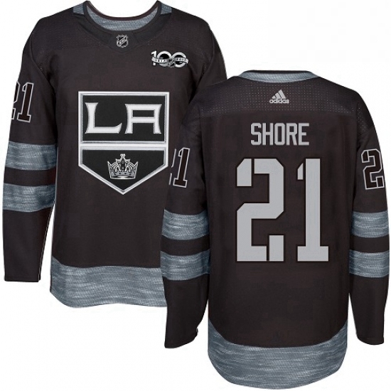 Mens Adidas Los Angeles Kings 21 Nick Shore Authentic Black 1917 2017 100th Anniversary NHL Jersey Mens Adidas Los Angeles Kings 21 Nick Shore Authentic Black 1917 2017 100th Anniversary NHL Jersey
