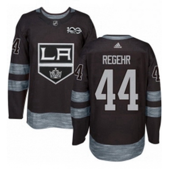Mens Adidas Los Angeles Kings 44 Robyn Regehr Authentic Black 1917 2017 100th Anniversary NHL Jersey Mens Adidas Los Angeles Kings 44 Robyn Regehr Authentic Black 1917 2017 100th Anniversary NHL Jersey