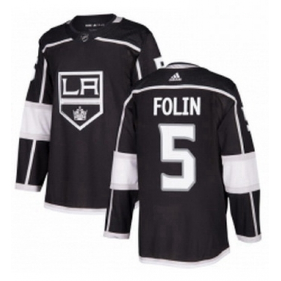 Mens Adidas Los Angeles Kings 5 Christian Folin Premier Black Home NHL Jersey Mens Adidas Los Angeles Kings 5 Christian Folin Premier Black Home NHL Jersey
