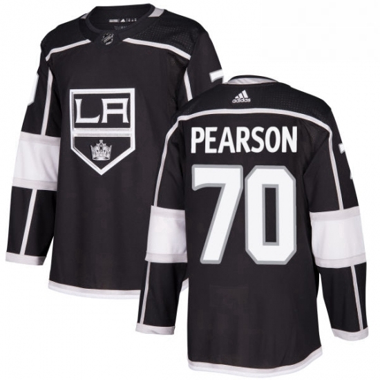 Mens Adidas Los Angeles Kings 70 Tanner Pearson Authentic Black Home NHL Jersey Mens Adidas Los Angeles Kings 70 Tanner Pearson Authentic Black Home NHL Jersey
