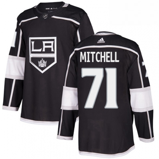 Mens Adidas Los Angeles Kings 71 Torrey Mitchell Authentic Black Home NHL Jersey Mens Adidas Los Angeles Kings 71 Torrey Mitchell Authentic Black Home NHL Jersey