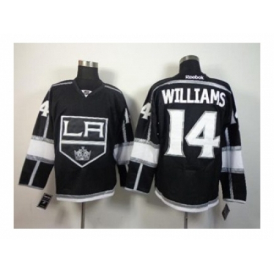 NHL Jerseys Los Angeles Kings #14 Williams Black NHL Jerseys Los Angeles Kings #14 Williams Black