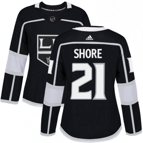 Womens Adidas Los Angeles Kings 21 Nick Shore Authentic Black Home NHL Jersey Womens Adidas Los Angeles Kings 21 Nick Shore Authentic Black Home NHL Jersey