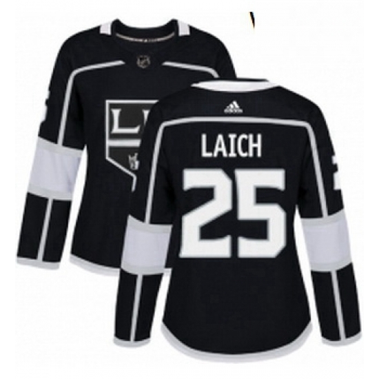 Womens Adidas Los Angeles Kings 25 Brooks Laich Authentic Black Home NHL Jersey Womens Adidas Los Angeles Kings 25 Brooks Laich Authentic Black Home NHL Jersey