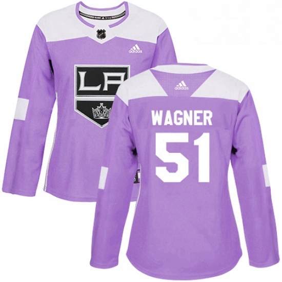 Womens Adidas Los Angeles Kings 51 Austin Wagner Authentic Purple Fights Cancer Practice NHL Jersey Womens Adidas Los Angeles Kings 51 Austin Wagner Authentic Purple Fights Cancer Practice NHL Jersey