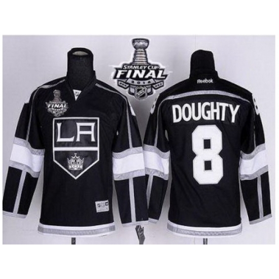 Kids Los Angeles Kings #8 Drew Doughty Black Home 2014 Stanley Cup Finals Stitched NHL Jerseys Kids Los Angeles Kings #8 Drew Doughty Black Home 2014 Stanley Cup Finals Stitched NHL Jerseys