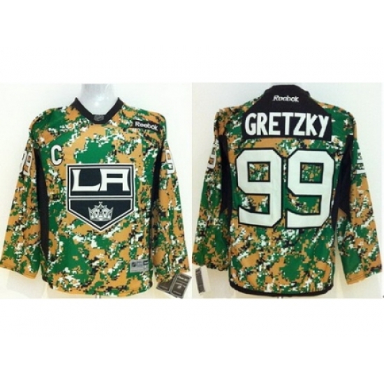 Kids Los Angeles Kings 99 Wayne Gretzky Camo NHL Jerseys Kids Los Angeles Kings 99 Wayne Gretzky Camo NHL Jerseys