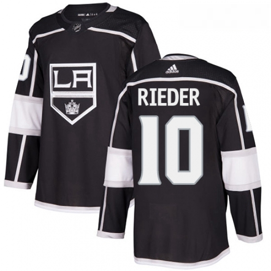 Youth Adidas Los Angeles Kings 10 Tobias Rieder Authentic Black Home NHL Jersey Youth Adidas Los Angeles Kings 10 Tobias Rieder Authentic Black Home NHL Jersey