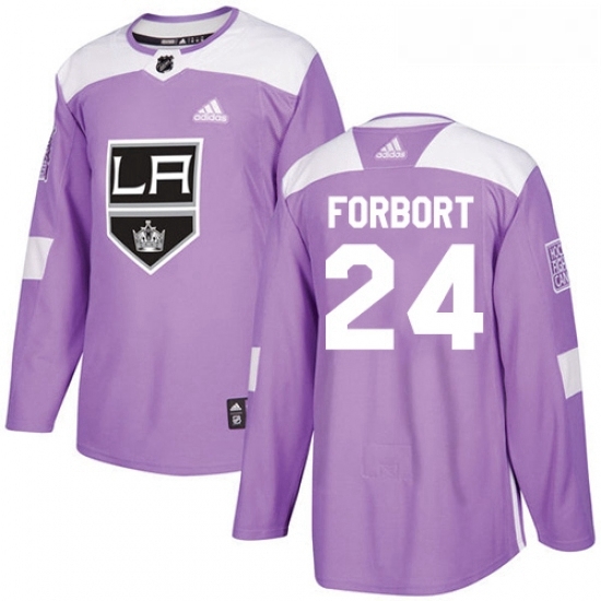 Youth Adidas Los Angeles Kings 24 Derek Forbort Authentic Purple Fights Cancer Practice NHL Jersey Youth Adidas Los Angeles Kings 24 Derek Forbort Authentic Purple Fights Cancer Practice NHL Jersey