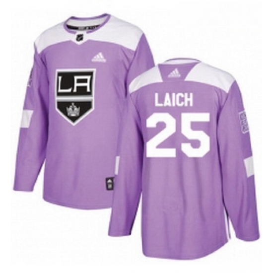 Youth Adidas Los Angeles Kings 25 Brooks Laich Authentic Purple Fights Cancer Practice NHL Jersey Youth Adidas Los Angeles Kings 25 Brooks Laich Authentic Purple Fights Cancer Practice NHL Jersey