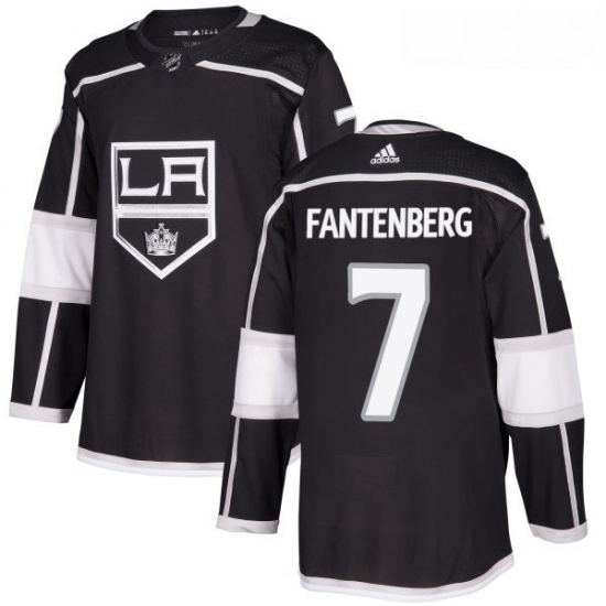 Youth Adidas Los Angeles Kings 7 Oscar Fantenberg Authentic Black Home NHL Jersey Youth Adidas Los Angeles Kings 7 Oscar Fantenberg Authentic Black Home NHL Jersey