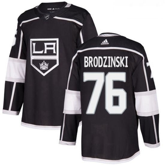 Youth Adidas Los Angeles Kings 76 Jonny Brodzinski Authentic Black Home NHL Jersey Youth Adidas Los Angeles Kings 76 Jonny Brodzinski Authentic Black Home NHL Jersey