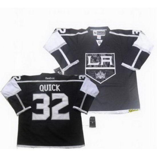 youth Los Angeles kings #32 Jonathan Quick Black Jersey youth Los Angeles kings #32 Jonathan Quick Black Jersey