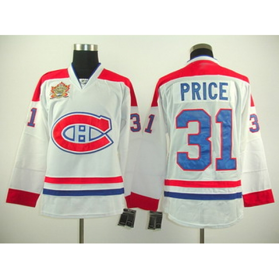 2011 Heritage Classic Montreal Canadiens 31 Price white New jerseys 2011 Heritage Classic Montreal Canadiens 31 Price white New jerseys