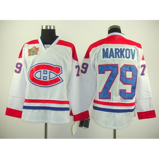 2011 Heritage Classic Montreal Canadiens 79 markoy white jerseys 2011 Heritage Classic Montreal Canadiens 79 markoy white jerseys