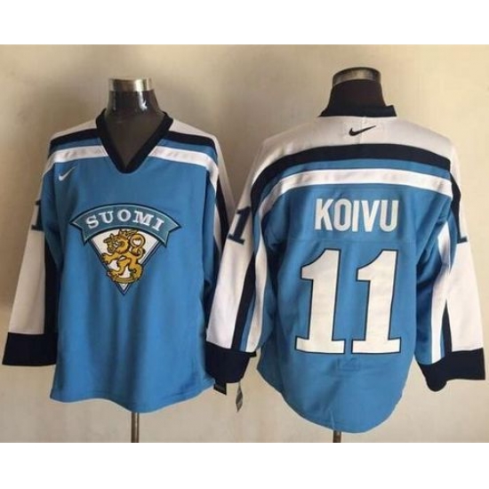 Canadiens #11 Saku Koivu Light Blue Nike Throwback Stitched NHL Jersey Canadiens #11 Saku Koivu Light Blue Nike Throwback Stitched NHL Jersey
