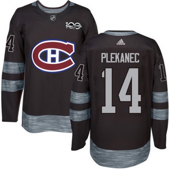 Canadiens #14 Tomas Plekanec Black 1917 2017 100th Anniversary Stitched NHL Jersey Canadiens #14 Tomas Plekanec Black 1917 2017 100th Anniversary Stitched NHL Jersey