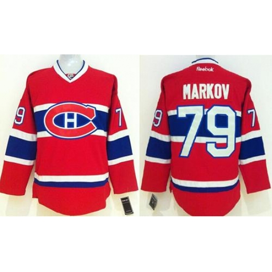 Canadiens #79 Andrei Markov Red New CH Stitched NHL Jersey Canadiens #79 Andrei Markov Red New CH Stitched NHL Jersey