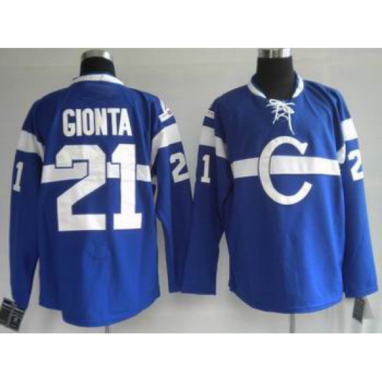 Hockey Montreal Canadiens #21 Brian Gionta blue Jersey Hockey Montreal Canadiens #21 Brian Gionta blue Jersey