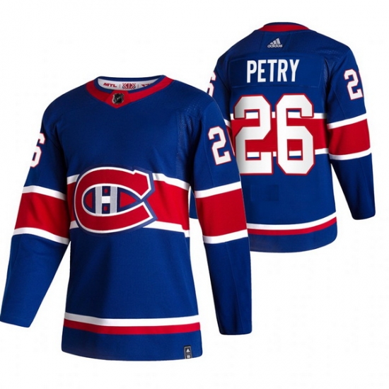 Men Montreal Canadiens 26 Jeff Petry Blue Adidas 2020 21 Reverse Retro Alternate NHL Jersey Men Montreal Canadiens 26 Jeff Petry Blue Adidas 2020 21 Reverse Retro Alternate NHL Jersey