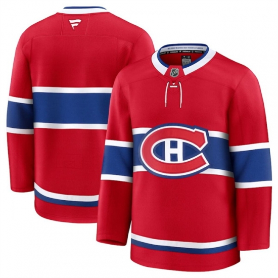 Men Montreal Canadiens Blank Red 2024 25 Home Stitched Hockey Jersey Men Montreal Canadiens Blank Red 2024 25 Home Stitched Hockey Jersey
