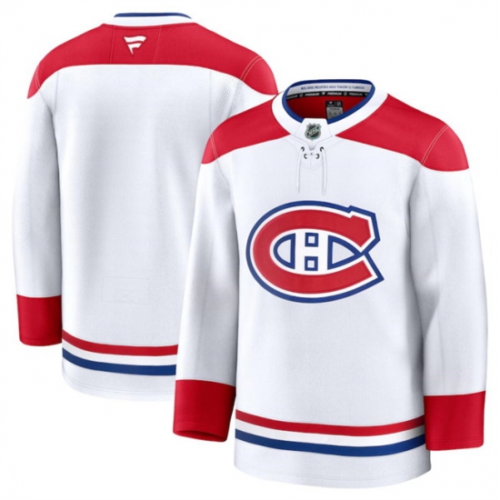 Men Montreal Canadiens White 2024 25 Away Stitched Hockey Jersey Men Montreal Canadiens White 2024 25 Away Stitched Hockey Jersey