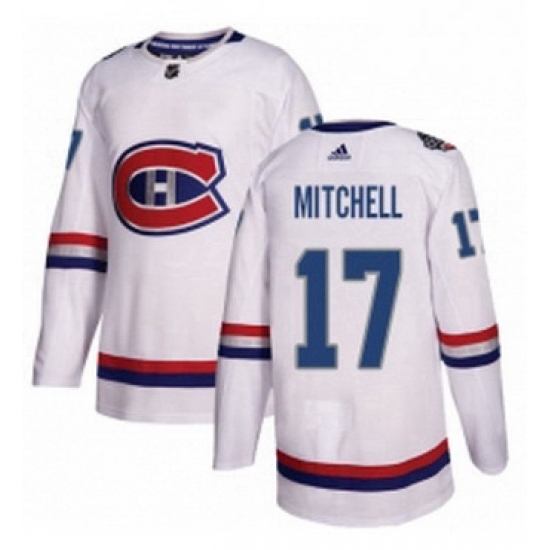Mens Adidas Montreal Canadiens 17 Torrey Mitchell Authentic White 2017 100 Classic NHL Jersey Mens Adidas Montreal Canadiens 17 Torrey Mitchell Authentic White 2017 100 Classic NHL Jersey